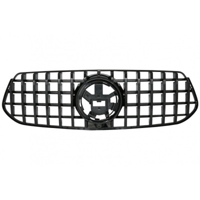 Rejilla frontal para Mercedes GLE Coupe C167 y SUV W167 AMG tipo GTR Panamericana Black