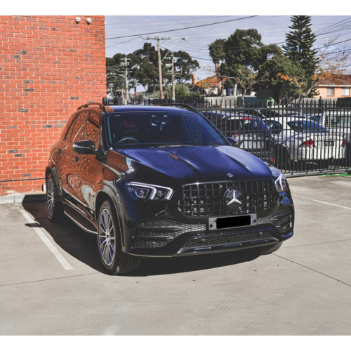Rejilla frontal para Mercedes GLE Coupe C167 y SUV W167 AMG tipo GTR Panamericana Black