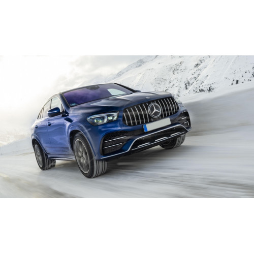 Rejilla frontal para Mercedes GLE Coupe C167 y SUV W167 AMG tipo GTR Panamericana Cromada
