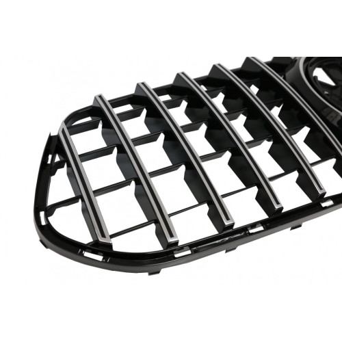 Rejilla frontal para Mercedes GLE Coupe C167 y SUV W167 AMG tipo GTR Panamericana Cromada