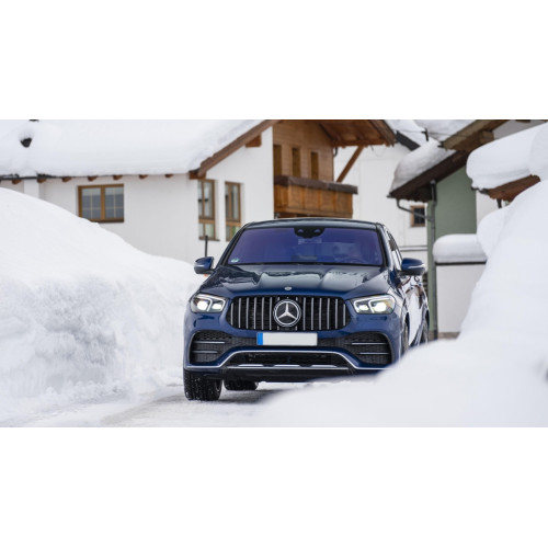 Rejilla frontal para Mercedes GLE Coupe C167 y SUV W167 AMG tipo GTR Panamericana Cromada