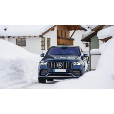 Rejilla frontal para Mercedes GLE Coupe C167 y SUV W167 AMG tipo GTR Panamericana Cromada