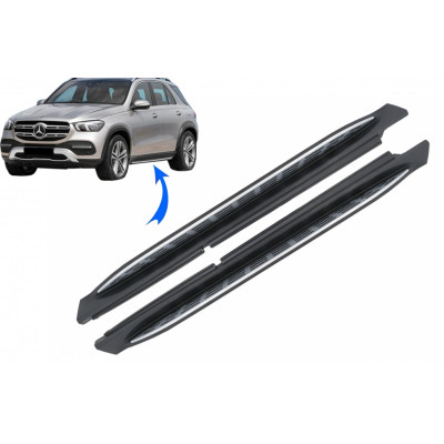 Estriberas laterales para Mercedes GLE W167 2019 en adelante