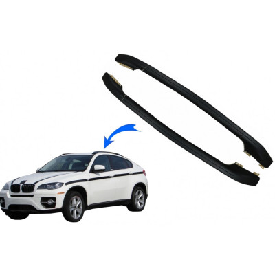 Barras de techo para BMW X6 E71 2008 - 2015 Negras