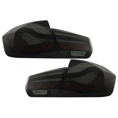 Pilotos traseros Oled Dinámicos look M4 para BMW Serie 3 F30 Oscuros