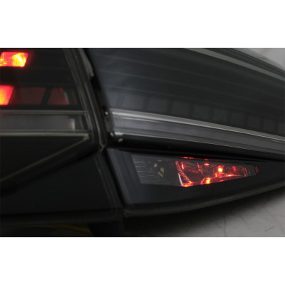 Pilotos traseros LED Ahumados Volkswagen Golf VII 7 Dinamicos