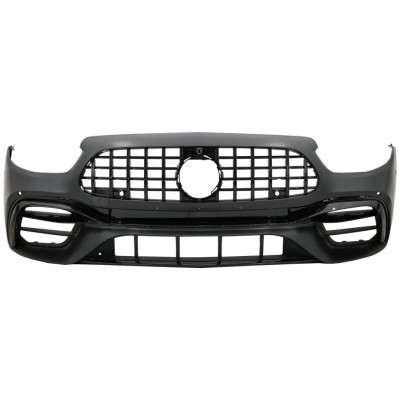 Paragolpes delantero para Mercedes Clase E W213 C238 Facelift +2020 look E63 AMG con Parrilla Negra