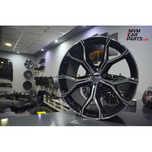 Juego de 4 Llantas 20 BMW X5 X6 X50 M BLACK BM082
