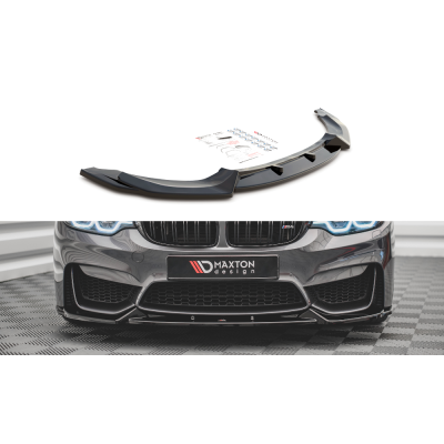 Añadido delantero BMW M4 F82 Negro Brillo