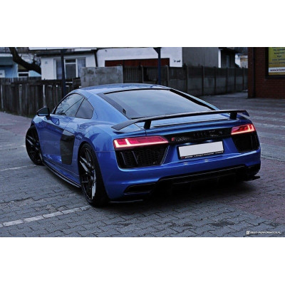 Añadidos laterales para difusor trasero Audi R8 MK2 2016-2018