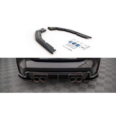 Divisores laterales traseros para BMW Serie 4 M4 G82 Coupe y G83 Cabrio