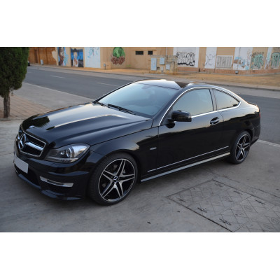 Taloneras Mercedes C W204 Look C63 Coupe