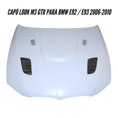 Capó De Fibra BMW E92 / E93 2006-2009 Look M3 Toma GTR Carbono