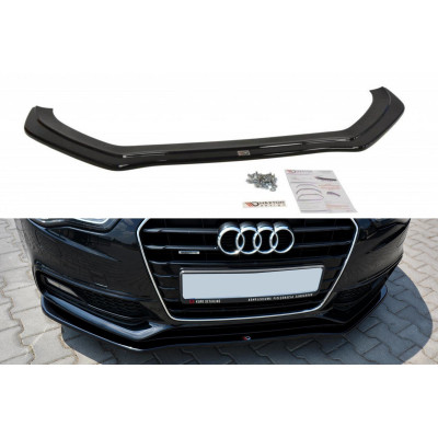 Añadido delantero para Audi A5 Sline 2012-2017 Negro brillo