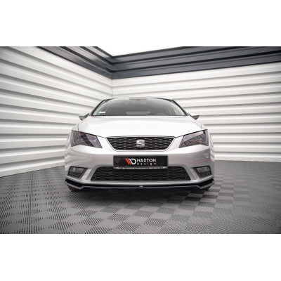 Añadido delantero para Seat Leon MK3 V2 Negro brillo