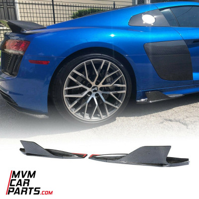 Flaps de taloneras Fibra Carbono para Audi R8 2016-2018