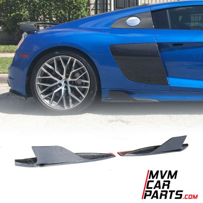 Flaps de taloneras Fibra Carbono para Audi R8 2016-2018