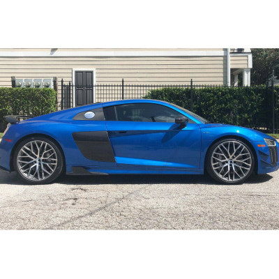 Flaps de taloneras Fibra Carbono para Audi R8 2016-2018