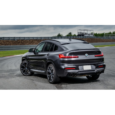 Difusor trasero con salidas de escape look M Performance para BMW X4 G02