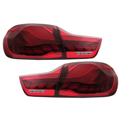 Pilotos traseros OLED para BMW Serie 4 F32 F33 F36 M4 F82 F83 con intermitente secuencial dinámico