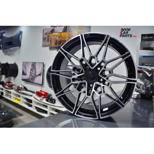 Juego de 4 Llantas 18 para BMW G80 CS Black BM102 M3 M4
