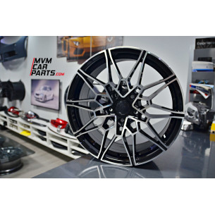 Juego de 4 Llantas 18 para BMW G80 CS Black BM102 M3 M4