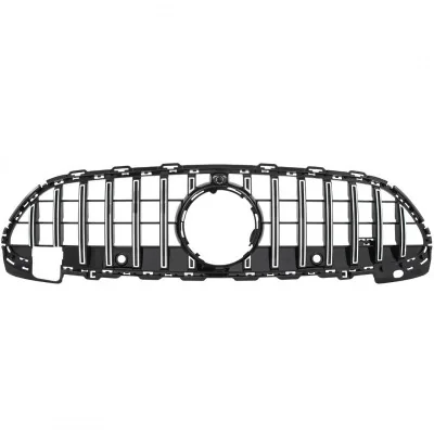 Rejilla delantera para Mercedes Clase C W206 Panamericana Cromada para AMG Line