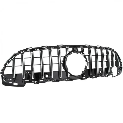 Rejilla delantera para Mercedes Clase C W206 Panamericana Cromada para AMG Line