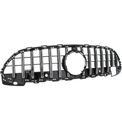 Rejilla delantera para Mercedes Clase C W206 Panamericana Cromada para AMG Line