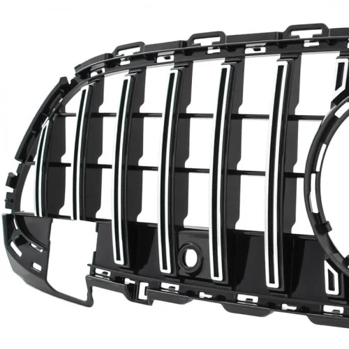 Rejilla delantera para Mercedes Clase C W206 Panamericana Cromada para AMG Line
