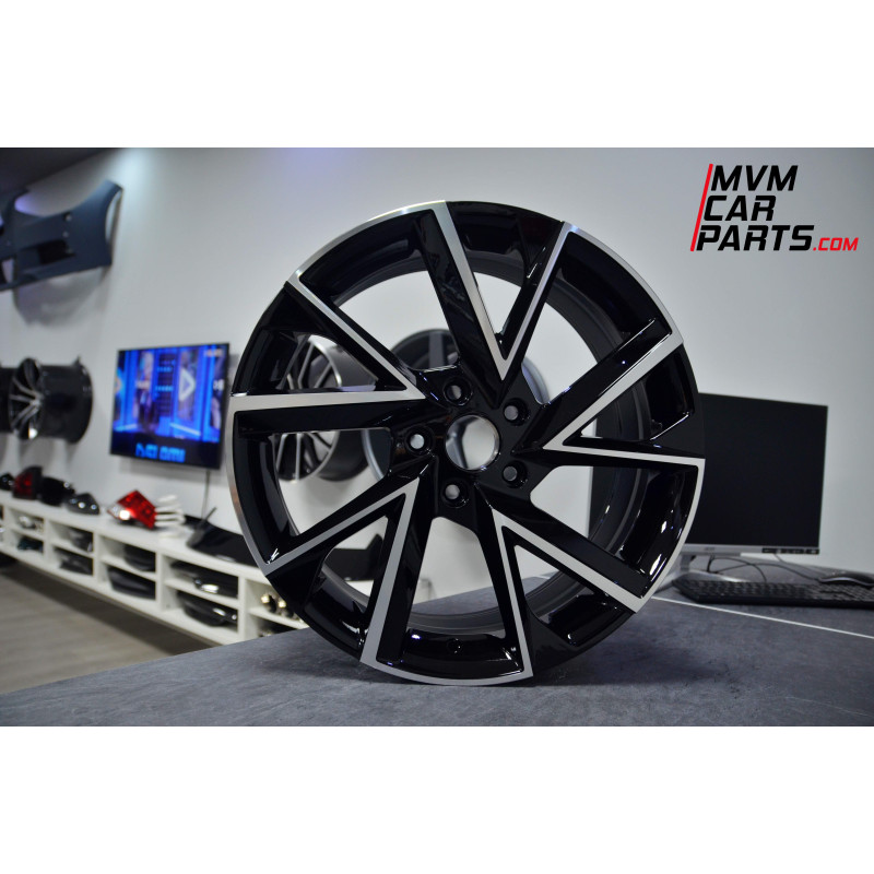 Juego de 4 Llantas 18 Volkswagen R-Look Style VW036