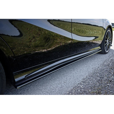Añadido de taloneras para Mercedes Clase A W176 Facelift Negro brillo