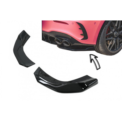 Aletines de paragolpes trasero Mercedes Clase A45 A35 AMG W177 Hatchback