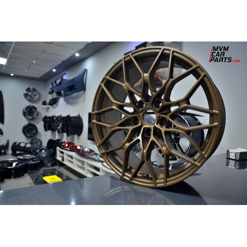 Juego de 4 Llantas 20 New M3 G80 Competicion Fronzen Bronze BM101
