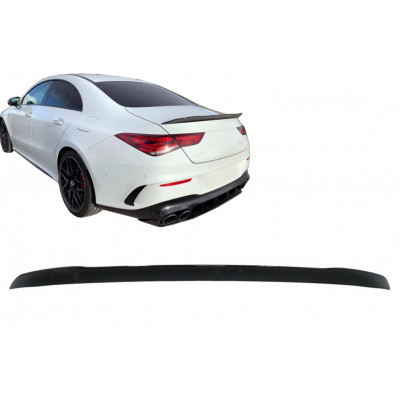 Aleron spoiler para Mercedes CLA W118 Negro Brillo look CLA45 AMG