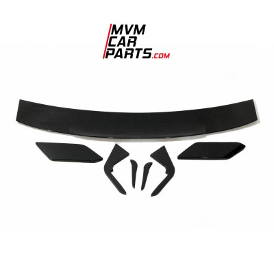 Alerón spoiler trasero para Bmw G80 G22 Look M3 CS Negro Brillo