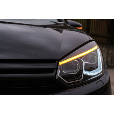 Faros delanteros Ful Led para VW Golf VI look GTI 8