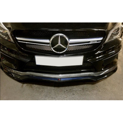 Añadido lip delantero para Mercedes CLA W117 con paragolpes AMG