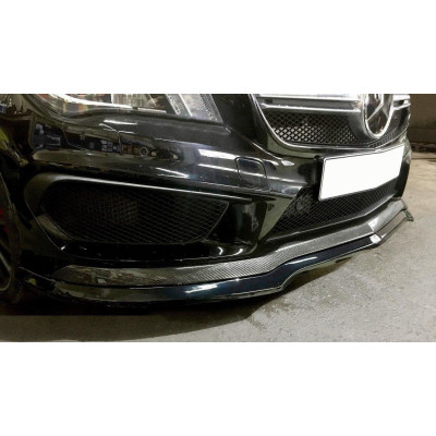 Añadido lip delantero para Mercedes CLA W117 con paragolpes AMG