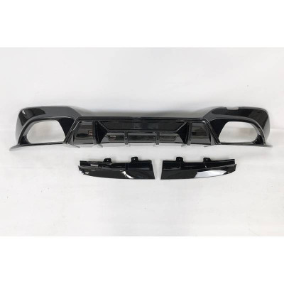 Difusor Trasero BMW G20 / G21 Look Competition Negro Brillo