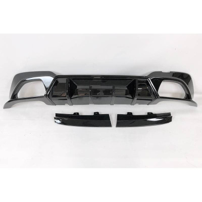 Difusor Trasero BMW G20 / G21 Look Competition Negro Brillo