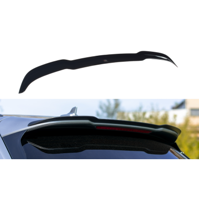 Aleron spoiler trasero para Audi Q5 Sline / SQ5 2017-2020 Negro Brillo