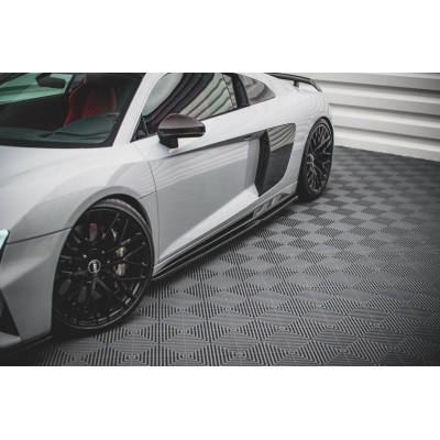 DIFUSORES AÑADIDOS DE TALONERAS PARA AUDI R8 MK2 FACELIFT 2018-