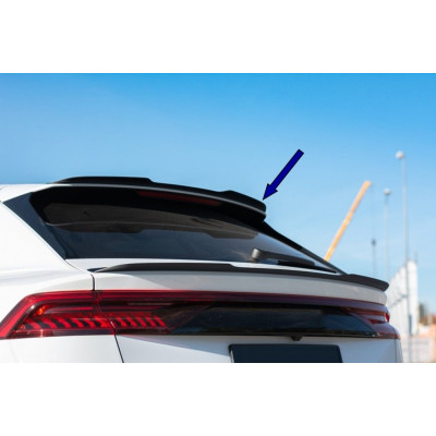 Aleron spoiler de techo para Audi Q8 SUV 2018- Sport Design Negro