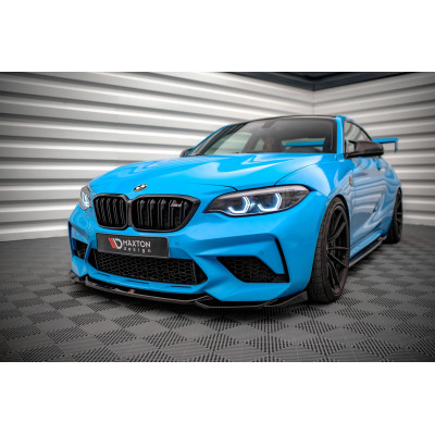 Splitter Delantero BMW M2 COMPETITION F87 V.1 Negro Brillo