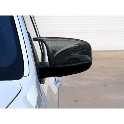 Carcasa espejo Retrovisor BMW X5 E70 X6 E71 look M Negro Brillo