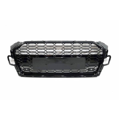 Parrilla delantera para Audi A5 +2020 RS5 Look Black