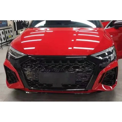 Paragolpes delantero Audi A3 Y Sportback 2021-2024 Look RS3 + Añadido delantero