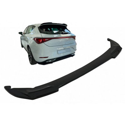 Añadido difusor inferior para Seat Leon FR MK4 F4 Negro Brillo