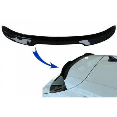 Aleron spoiler de techo para Seat Leon MK4 +2020 Negro Brillo